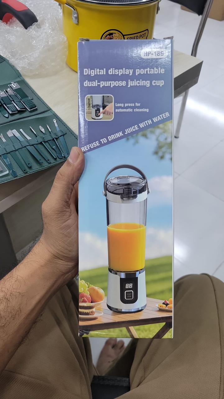Digital Display Portable Dual-Purpose Juicer